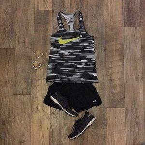 Nike Dri Fit army print work out tee